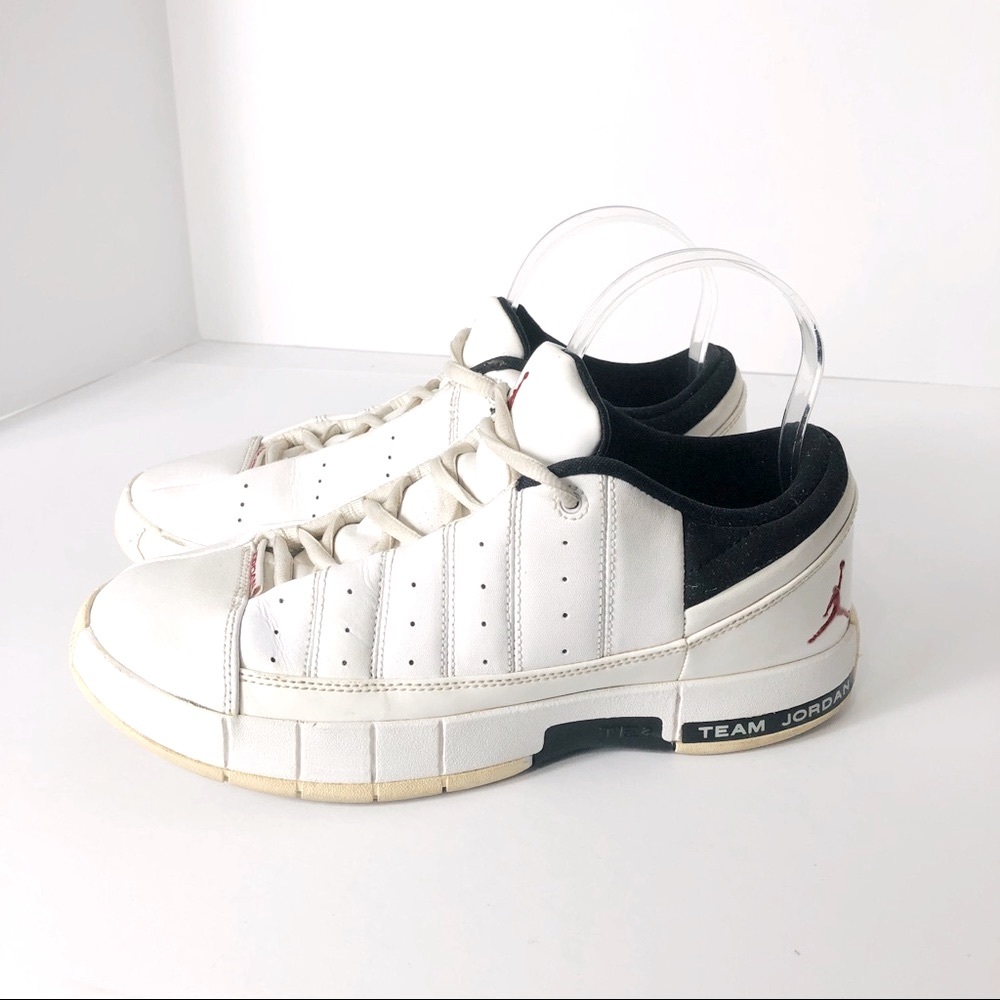 Nike Air Jordan TeamElite 23 White Basketball Shoe Sneakers. Size 8. Classy